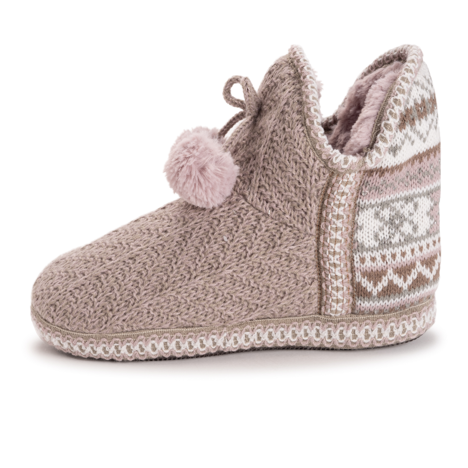 slide 4 of 6, Muk Luks Women's Amira Slippers, Purple, Medium (7-8), 1 ct