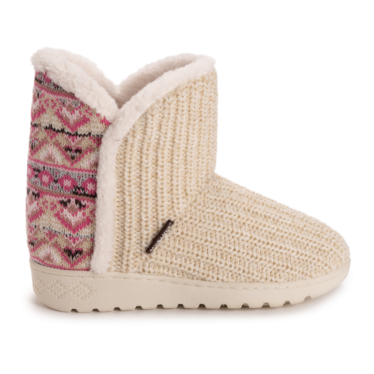 slide 5 of 6, Muk Luks Women's Cheyenne Slipper Cream, Xtra Large (11-12), XL