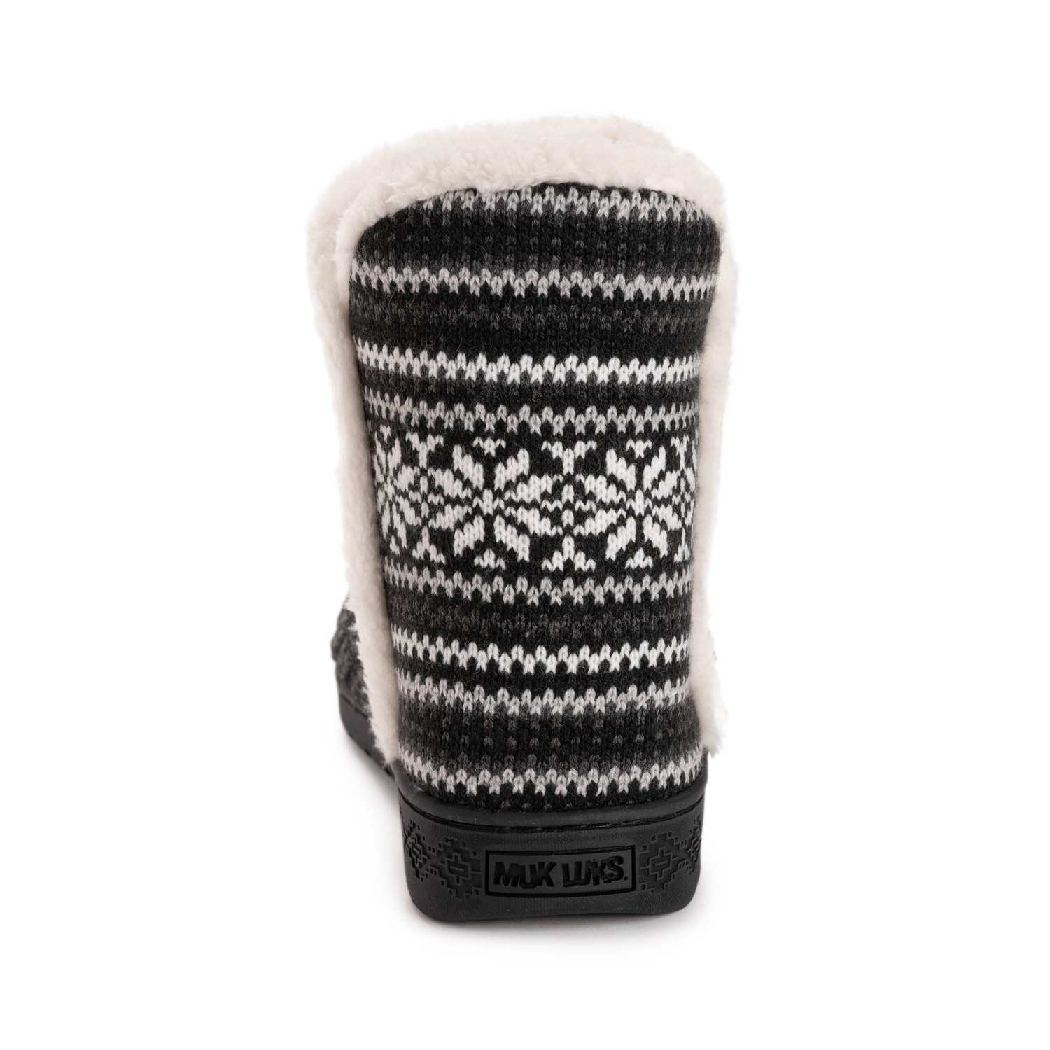 slide 2 of 6, Muk Luks Women's Cheyenne Slipper Black, Small (5-6), 1 ct