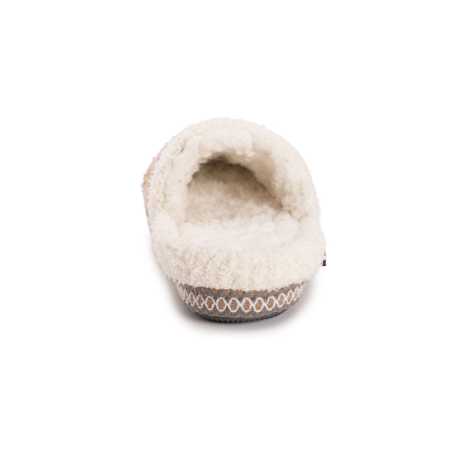 slide 2 of 6, Muk Luks Women's Cozy Plaid Scuff Slipper Tan, Xtra Large (11-12), XL