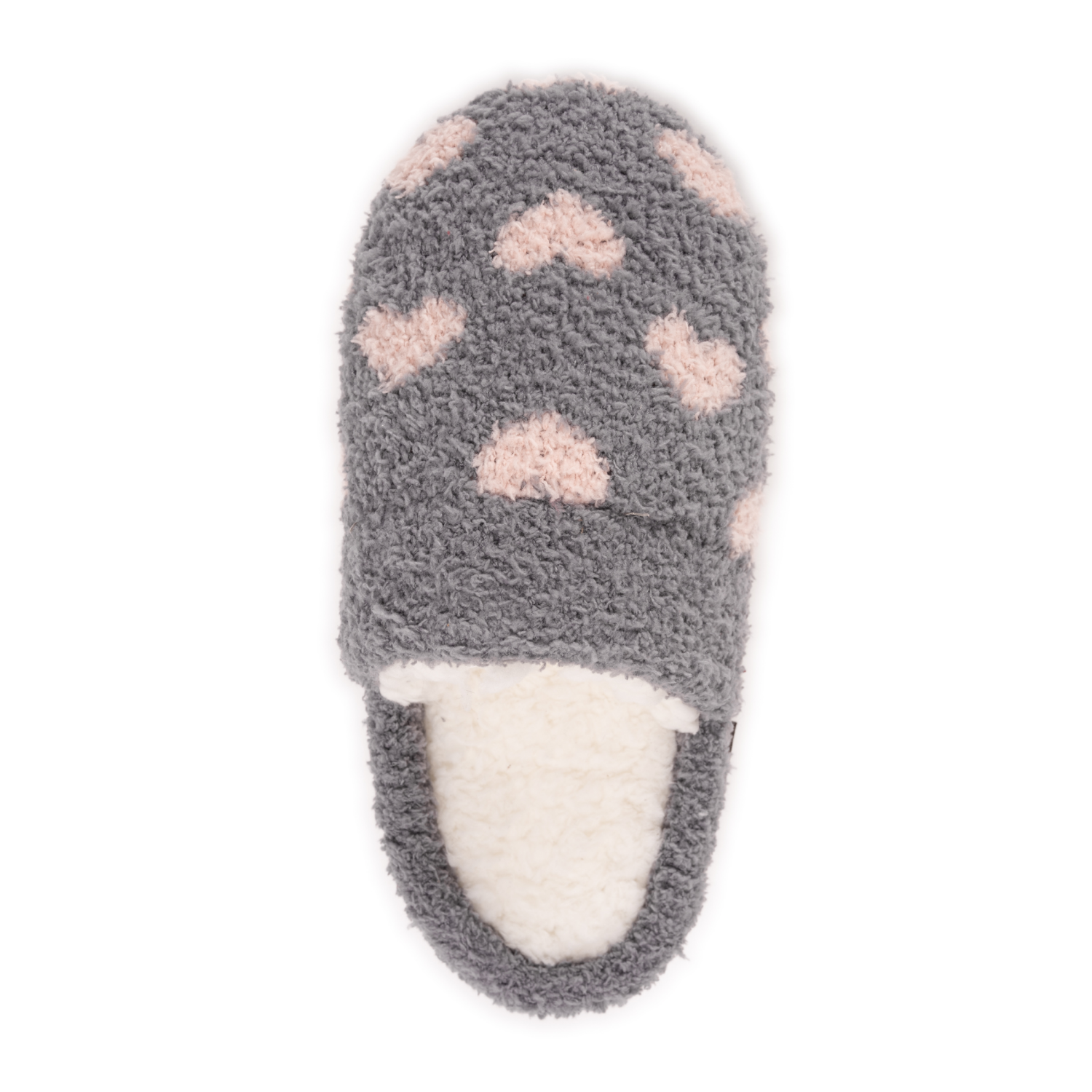 slide 6 of 6, Muk Luks Women's Cozy Hearts Scuff Slipper Pink, Small (5-6), 1 ct
