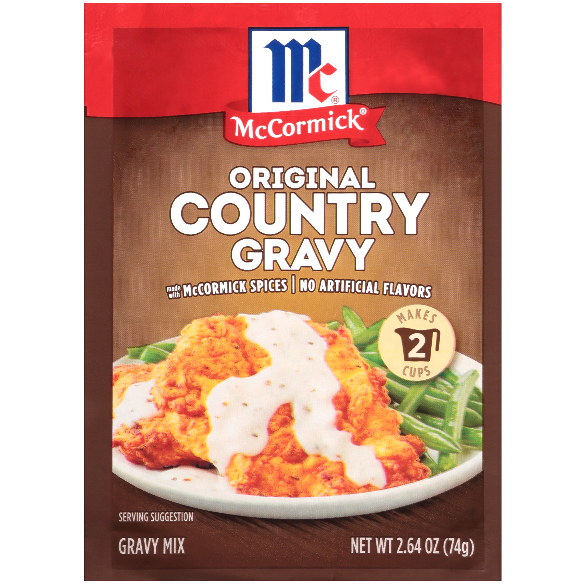 slide 1 of 7, McCormick Original Country Gravy Mix, 2.64 oz