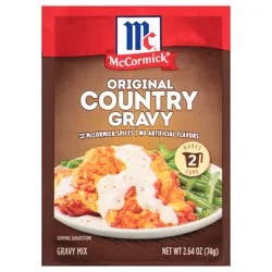 McCormick Country Gravy Mix, 2.64 oz