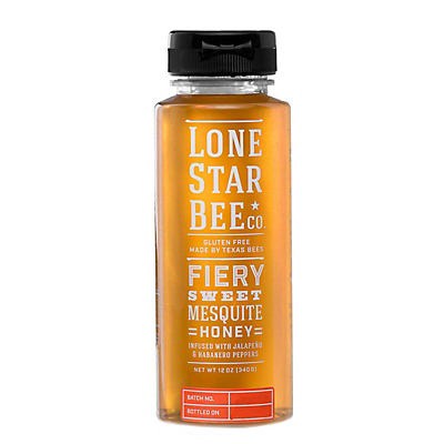 slide 1 of 1, Lone Star Bee Co. Fiery Sweet Mesquite Honey, 12 oz