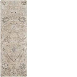 Plateau Taupe 24" x 71" Runner Rug