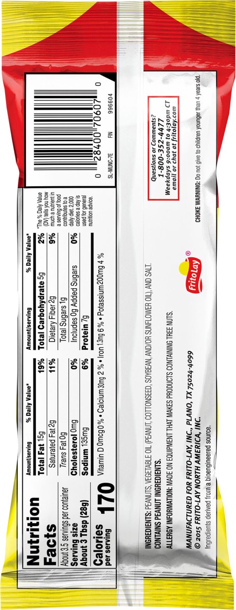 slide 2 of 8, Munchies Peanuts Salted 3 1/4 Oz, 3.25 oz