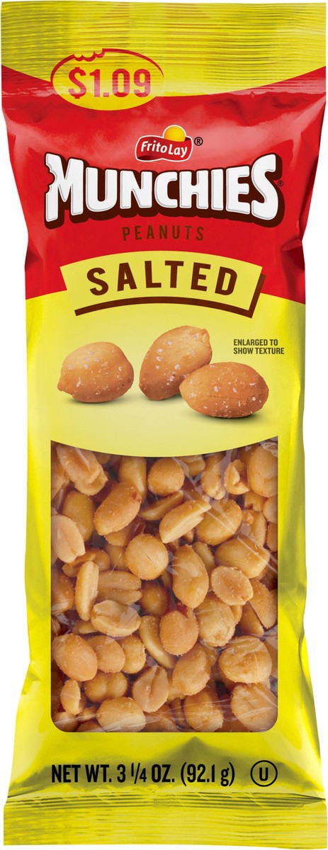 slide 4 of 8, Munchies Peanuts Salted 3 1/4 Oz, 3.25 oz