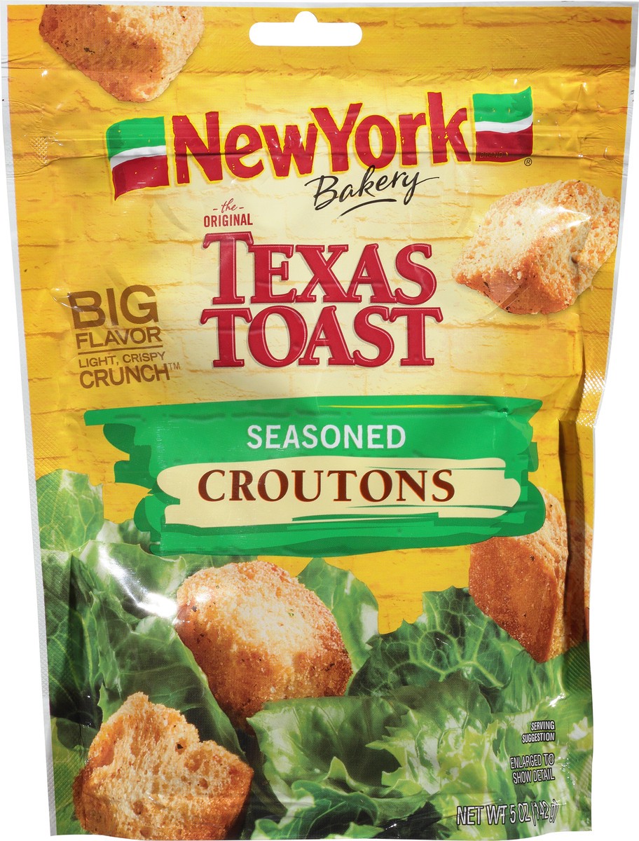 slide 3 of 13, New York Texas Toast Seasoned Croutons 5 oz, 5 oz