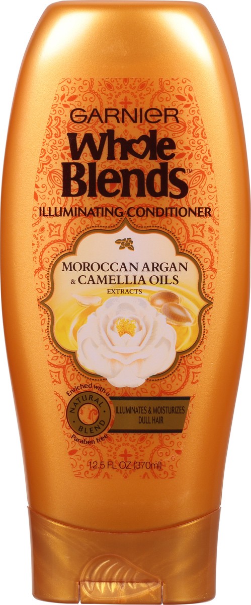 slide 6 of 9, Whole Blends Illuminating Moroccan Argan & Camellia Oils Extracts Conditioner 12.5 fl oz, 12.5 fl oz