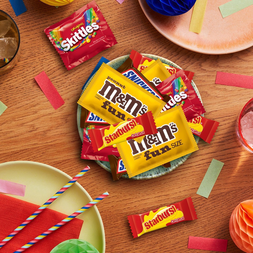 slide 5 of 6, Mixed Chocolate Sugar Variety Fun Size Bag, 19.44 oz