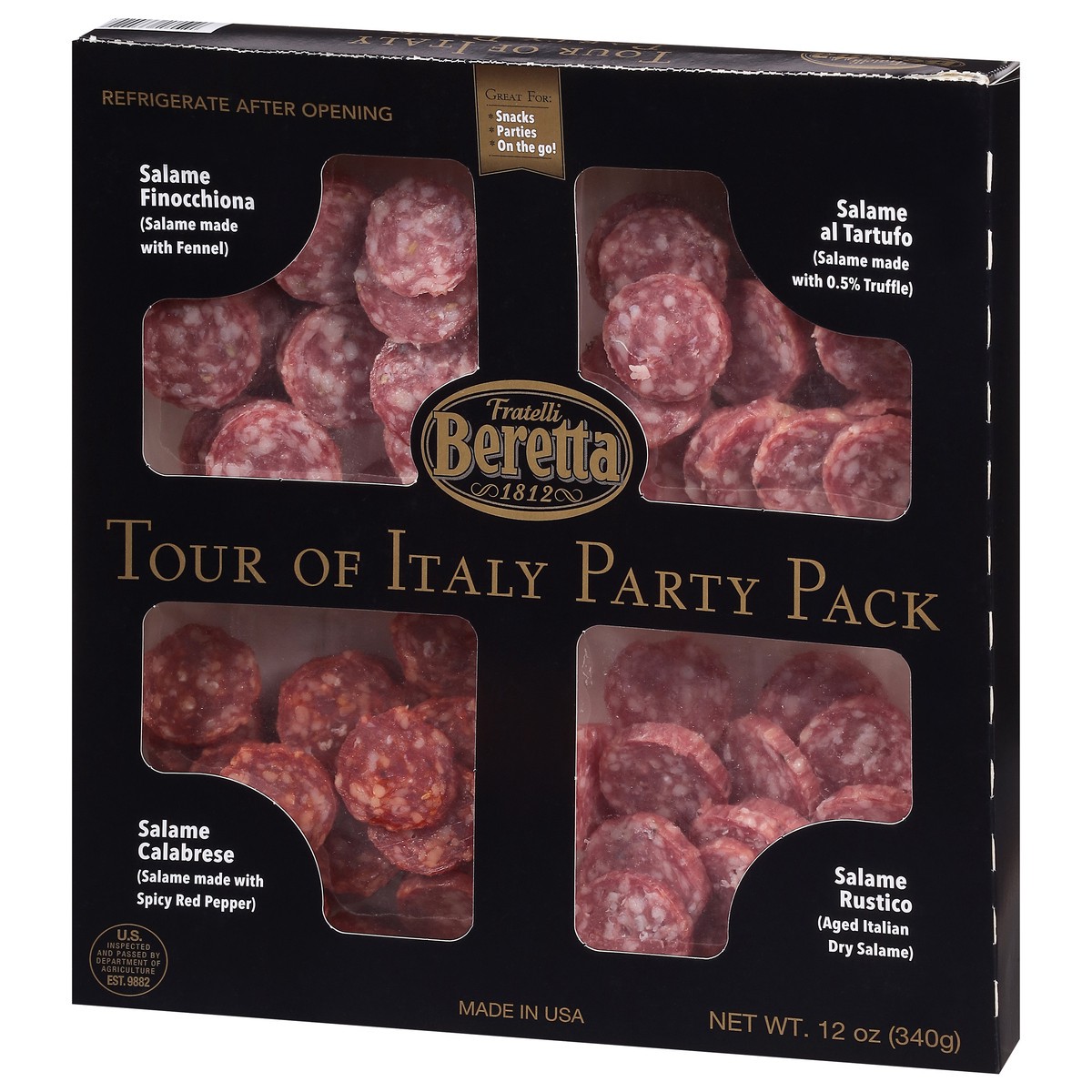 slide 7 of 9, Fratelli Beretta Salame Party 12 oz, 12 oz