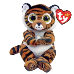 TY Clawdia Black Striped Brown Tiger