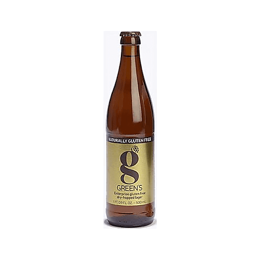 slide 1 of 1, Green's Gluten Free Dry-Hopped Lager, 16.9 fl oz