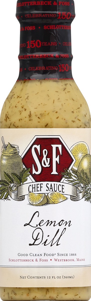 slide 2 of 2, Schlotterbeck & Foss Chef Sauce 12 oz, 12 oz