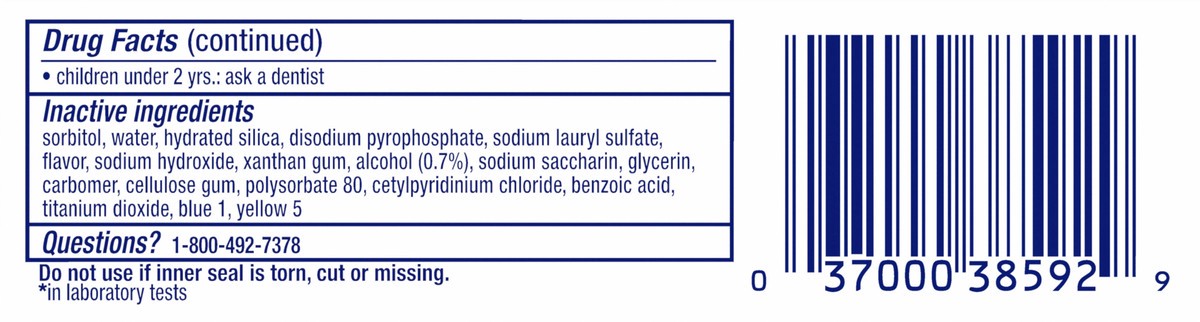 slide 3 of 8, Crest Whitening Plus Scope Toothpaste , Minty Fresh, .85 oz, 0.85 oz