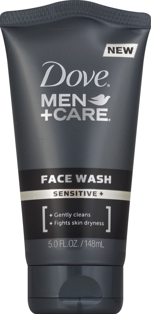 slide 2 of 3, Dove Men Care Face Sensitive, 5 oz