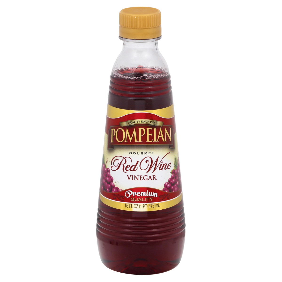 slide 1 of 15, Pompeian Gourmet Red Wine Vinegar 16 oz, 16 oz