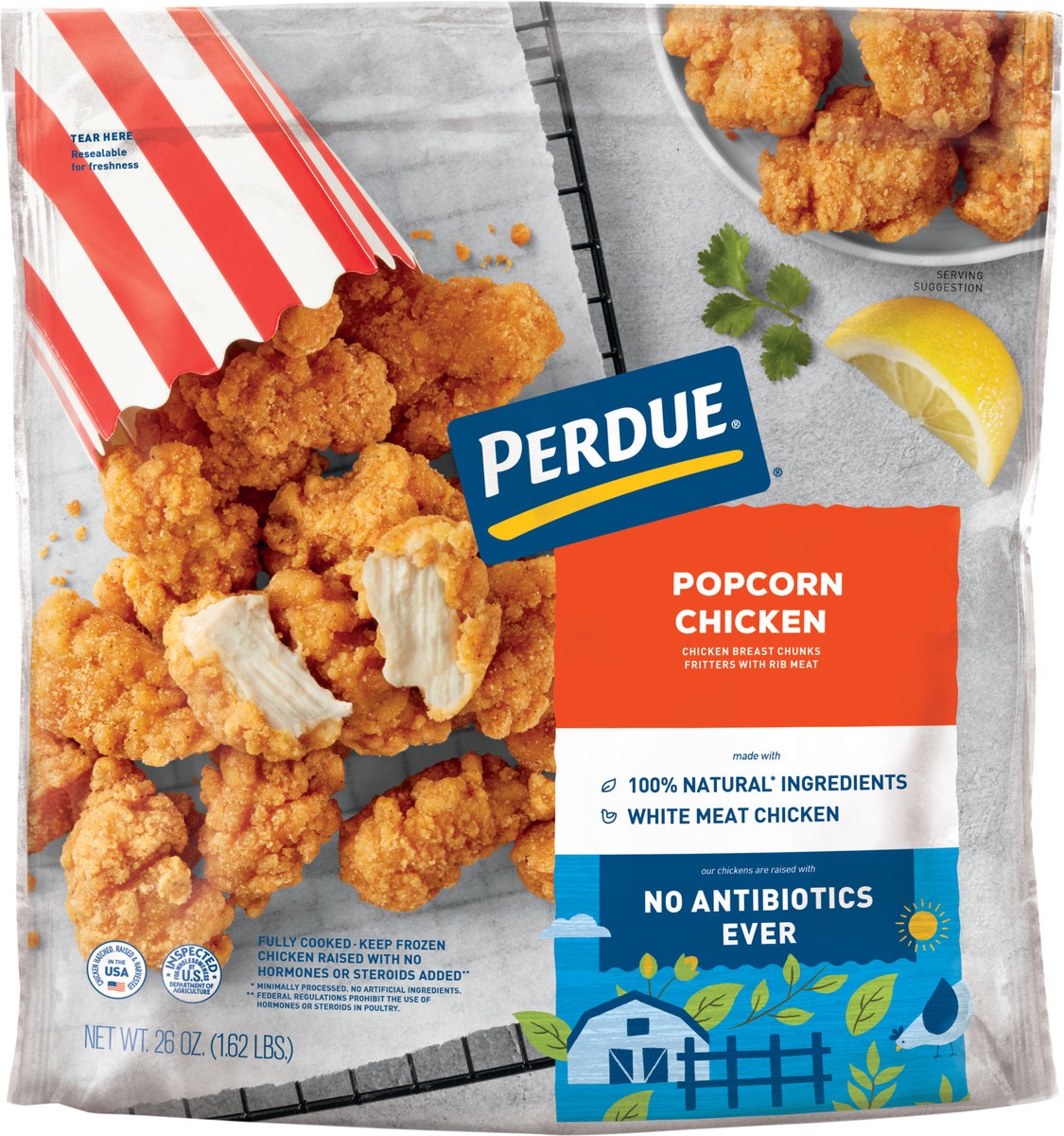 slide 3 of 3, Perdue Popcorn Chicken - Frozen - 26oz, 26 oz