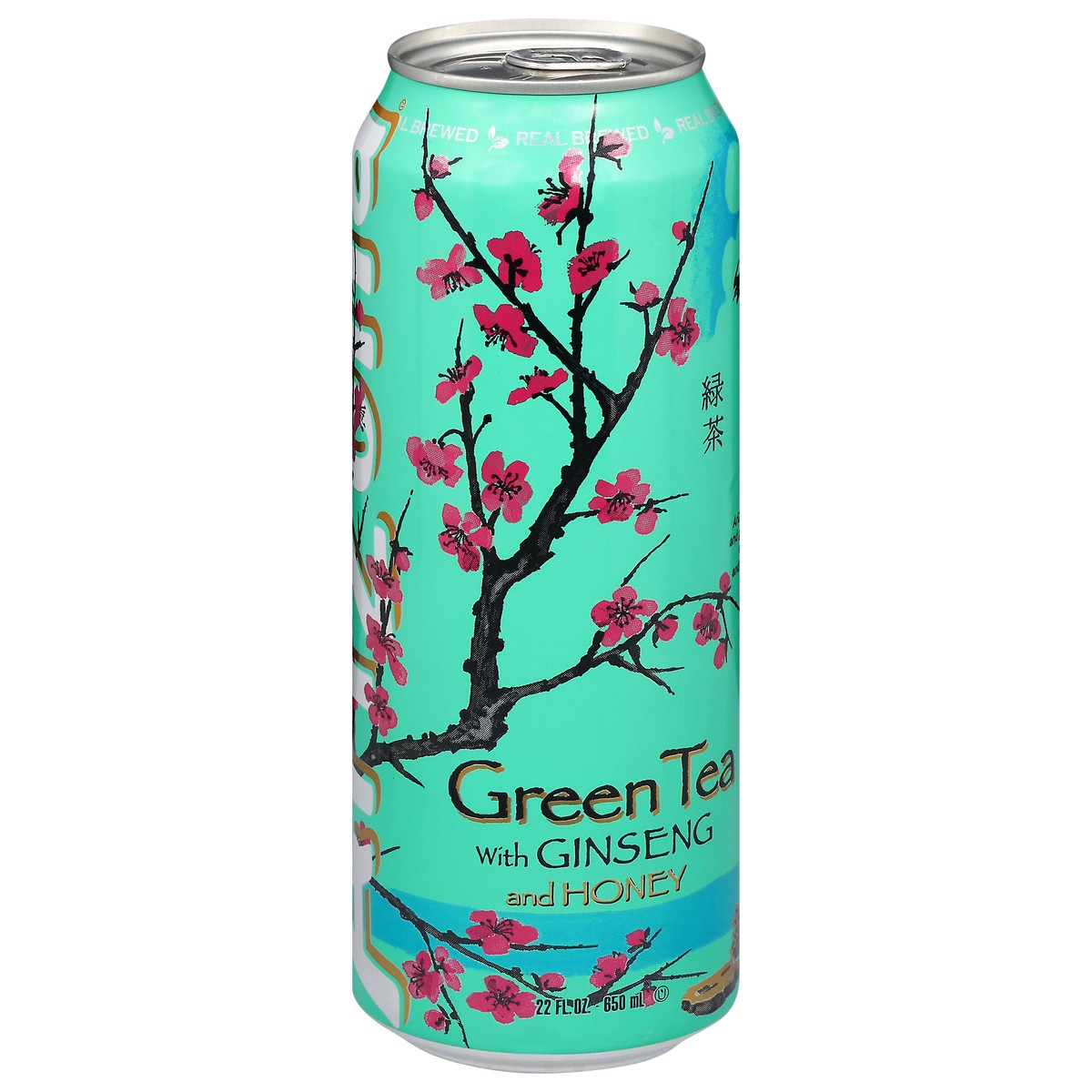 slide 4 of 4, AriZona Green Tea with Ginseng and Honey 22 fl oz, 22 fl oz