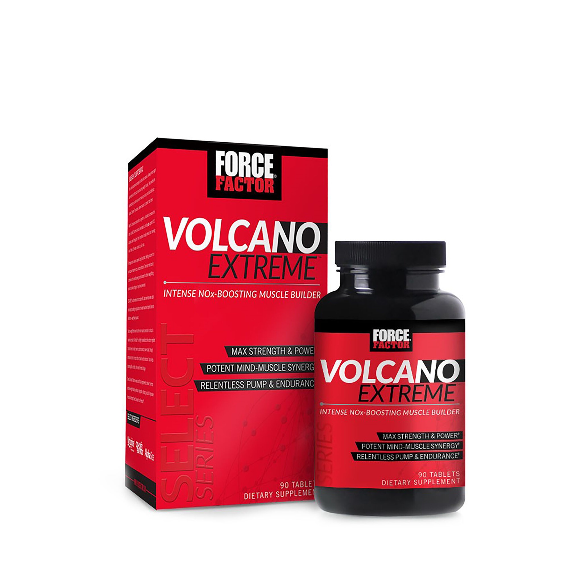 slide 1 of 1, Force Factor Volcano Extreme Intense NOx-Boosting Muscle Builder, 30 ct