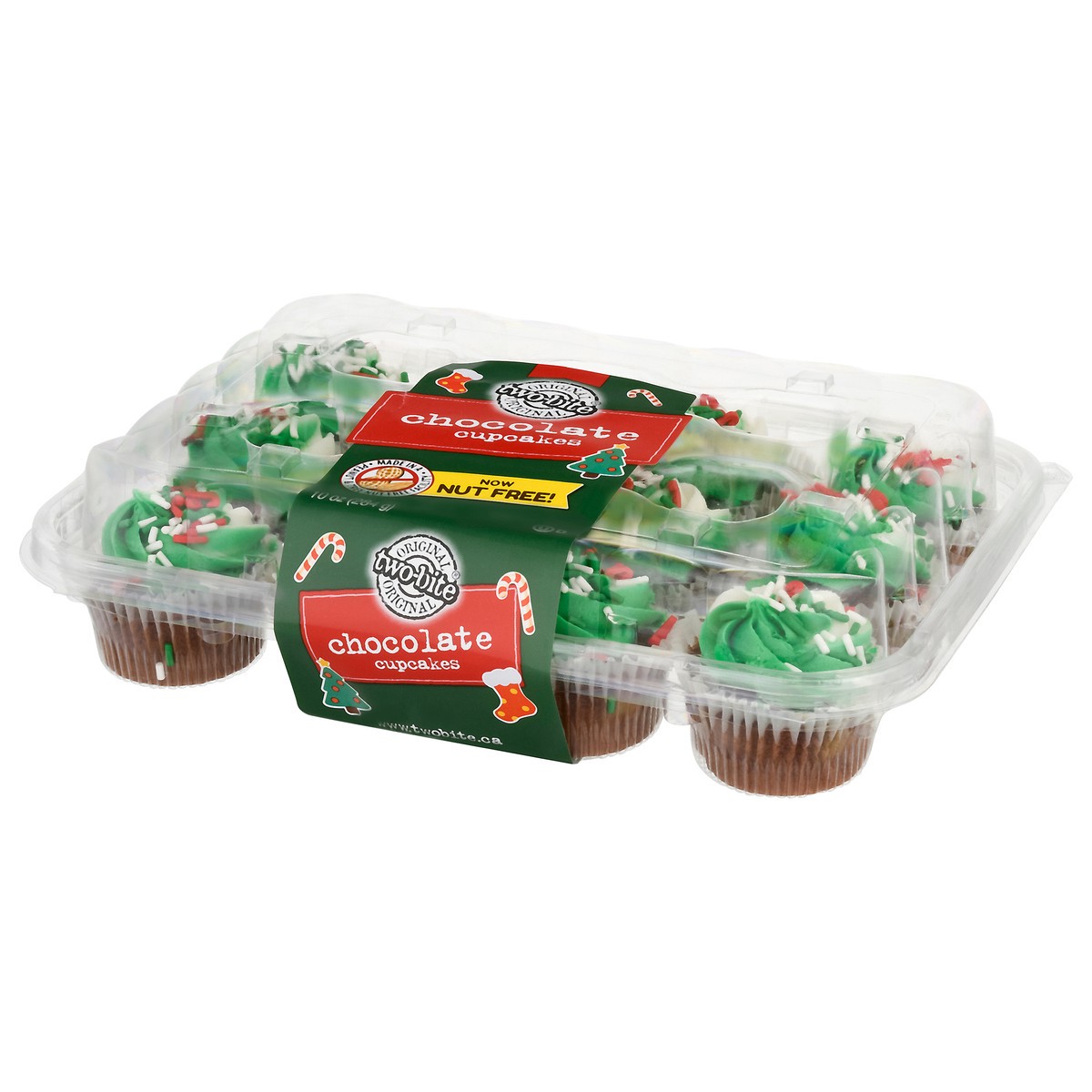 slide 4 of 13, two-bite Chocolate Cupcakes 10 oz, 10 oz