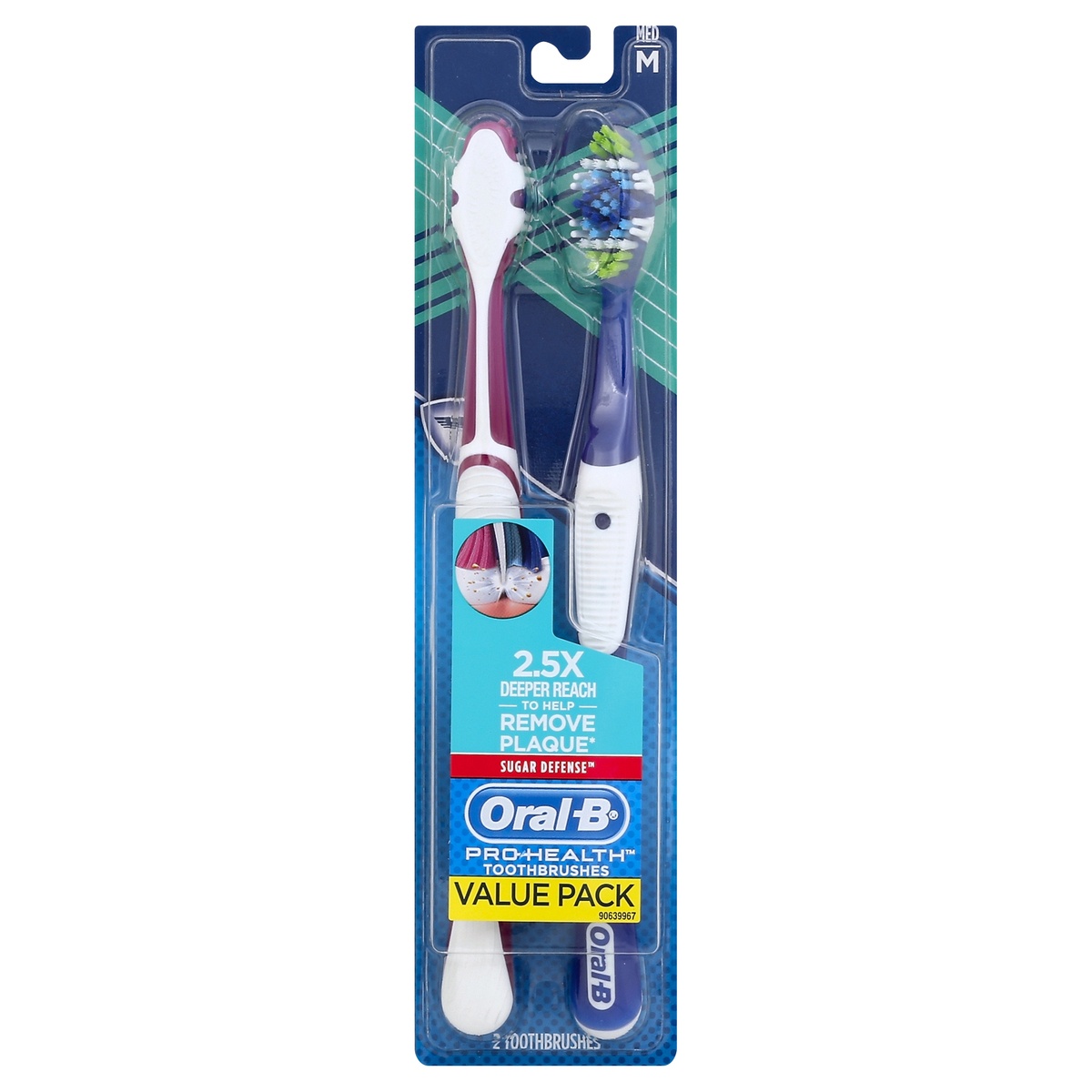 slide 1 of 1, Oral-B Toothbrushes 2 ea, 2 ct