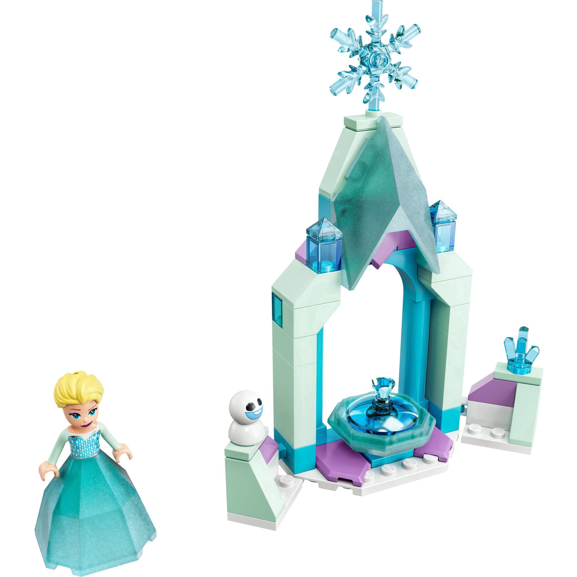 slide 20 of 21, LEGO Disney Princess Elsas Castle Courtyard 43199 Building Set, 1 ct