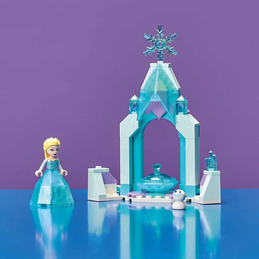 slide 3 of 21, LEGO Disney Princess Elsas Castle Courtyard 43199 Building Set, 1 ct