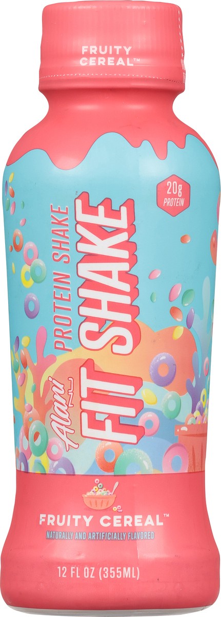 slide 8 of 9, Alani Nu Protein Shake Fruity Cereal 12oz, 12 oz