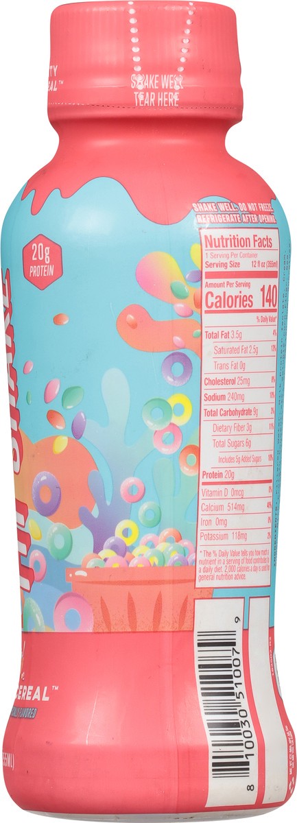 slide 9 of 9, Alani Nu Protein Shake Fruity Cereal 12oz, 12 oz