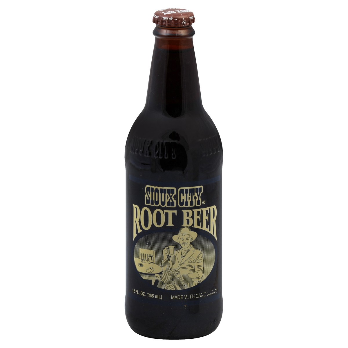 slide 4 of 4, Sioux City Root Beer - 12 oz, 12 oz