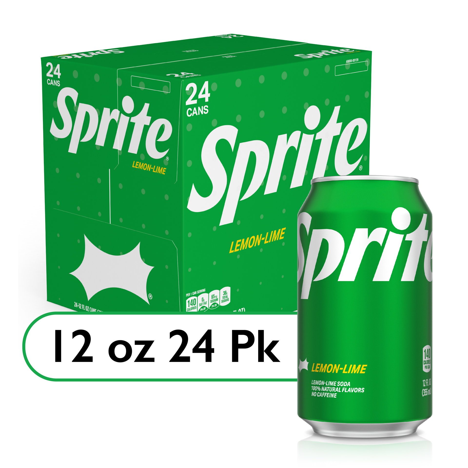 slide 1 of 8, Sprite Soda 24Pk, 288 fl oz