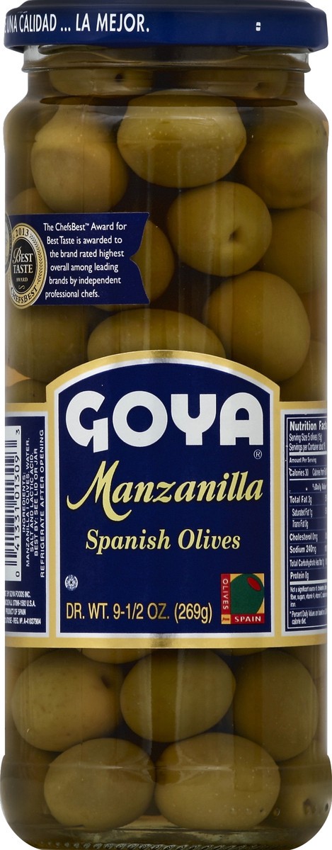 slide 2 of 2, Goya Olives 9.5 oz, 9.5 oz