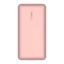 Belkin 20000mAh Power Bank - 15W USB-C + 2 12W USB-A, Rose Gold