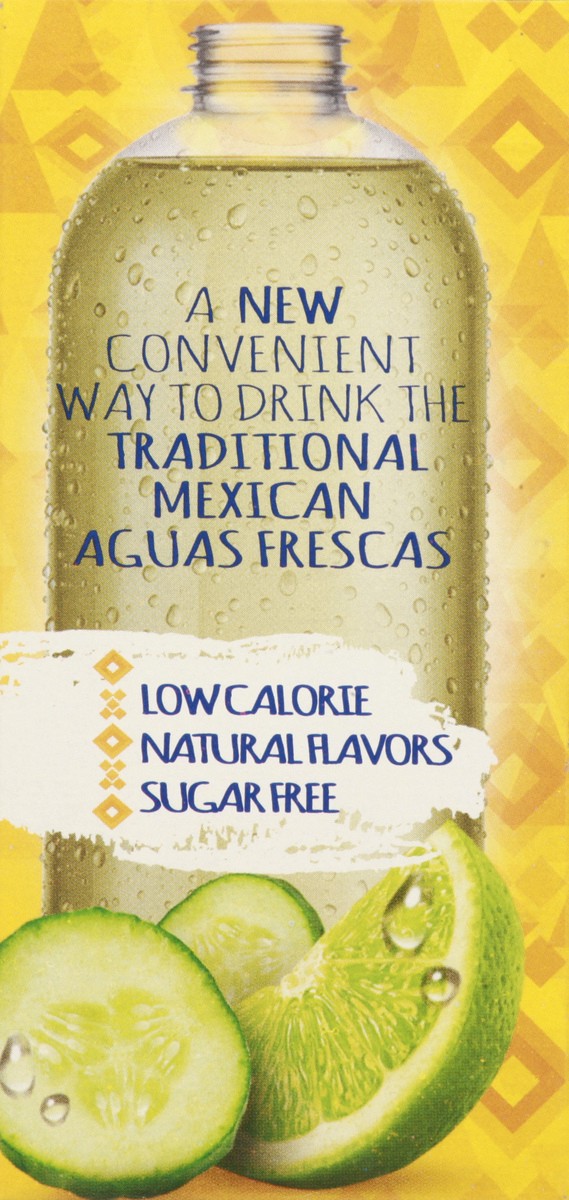 slide 11 of 13, Klass Aguas Frescas, Cucumber Limeade, On The Go Packets- 0.7 oz, 0.7 oz