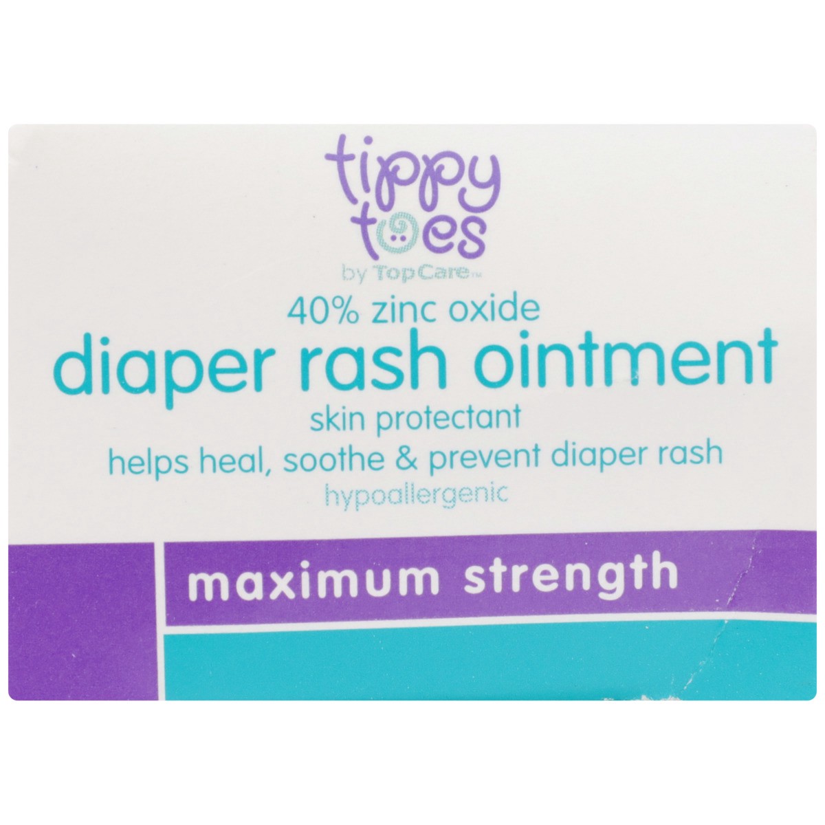 slide 8 of 10, Tippy Toes Maximum Strength Diaper Rash Zinc Oxide 40% Ointment, 4 oz