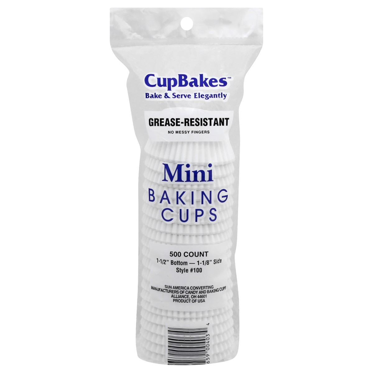 slide 4 of 10, CupBakes Mini Baking Cups - 500 ct, 500 ct