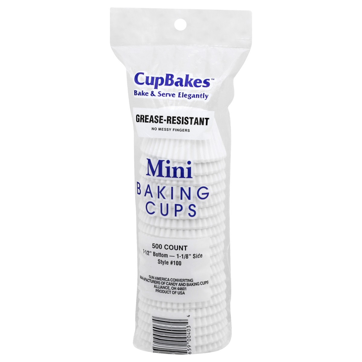 slide 9 of 10, CupBakes Mini Baking Cups - 500 ct, 500 ct