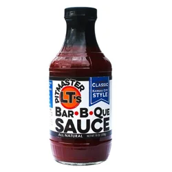 Pitmaster Lt's Bbq Sauce Classic - 18 fl oz