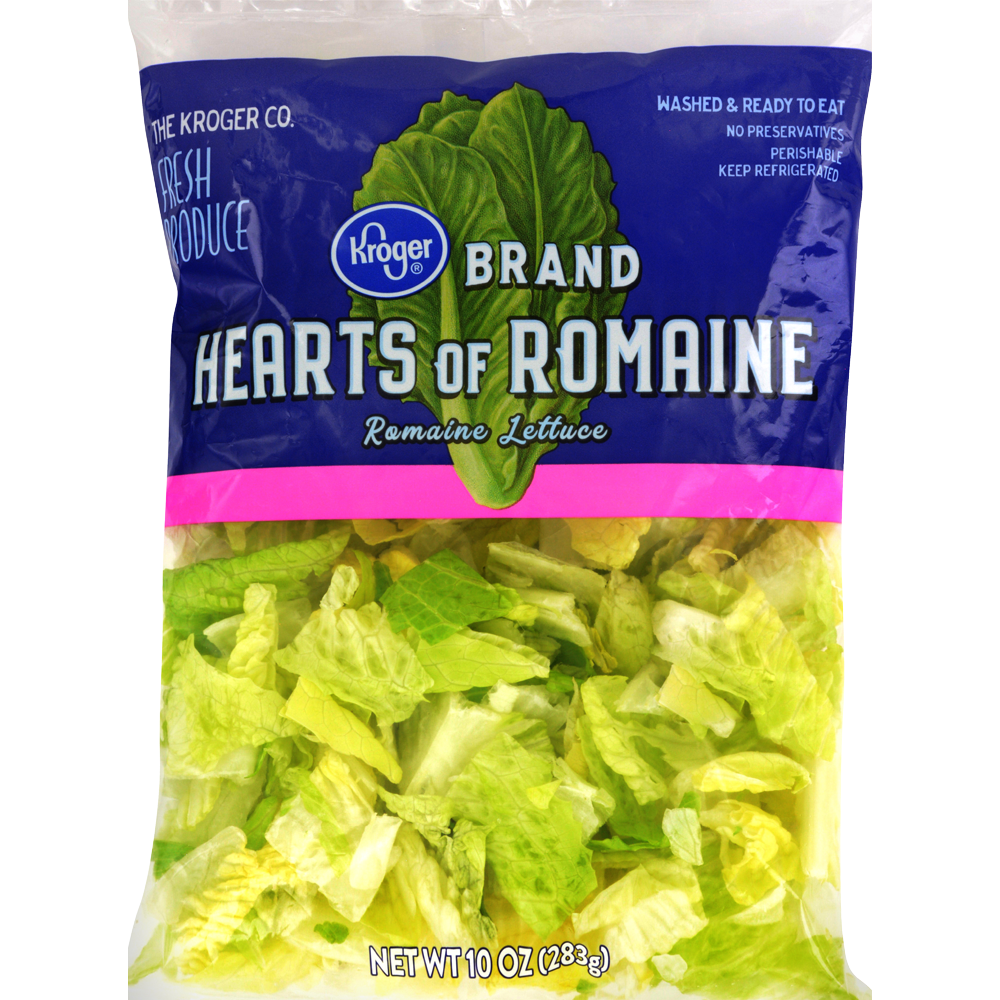 slide 1 of 1, Kroger Hearts Of Romaine Salad, 10 oz