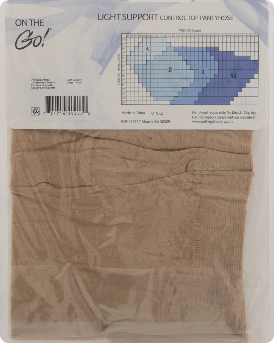 slide 4 of 11, Light Support Nude Large 1 Count, 1 ct