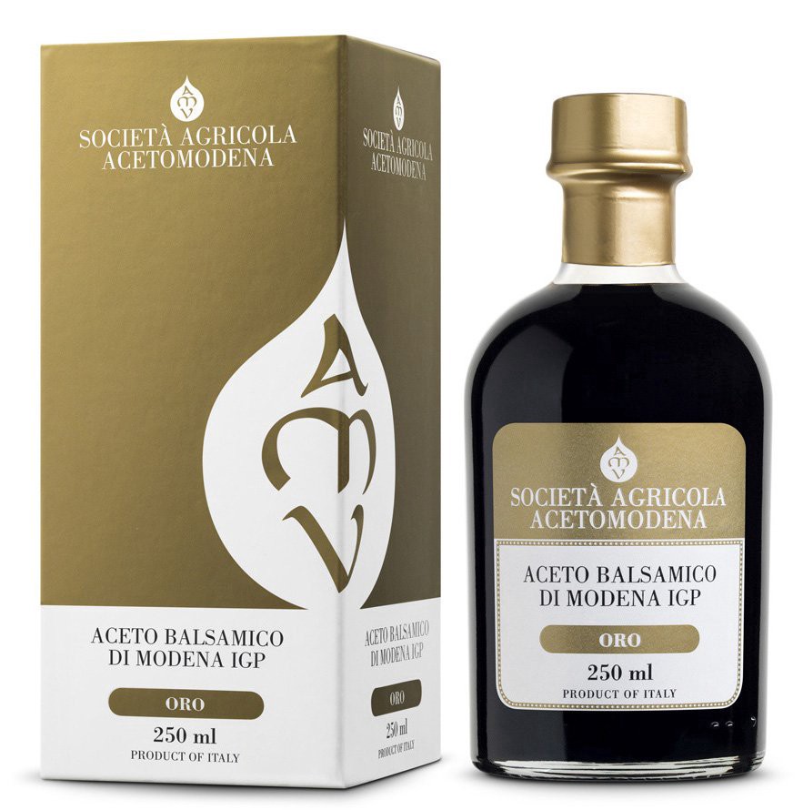 slide 1 of 1, Acetomodena Balsamic Vinegar Oro, 250 ml