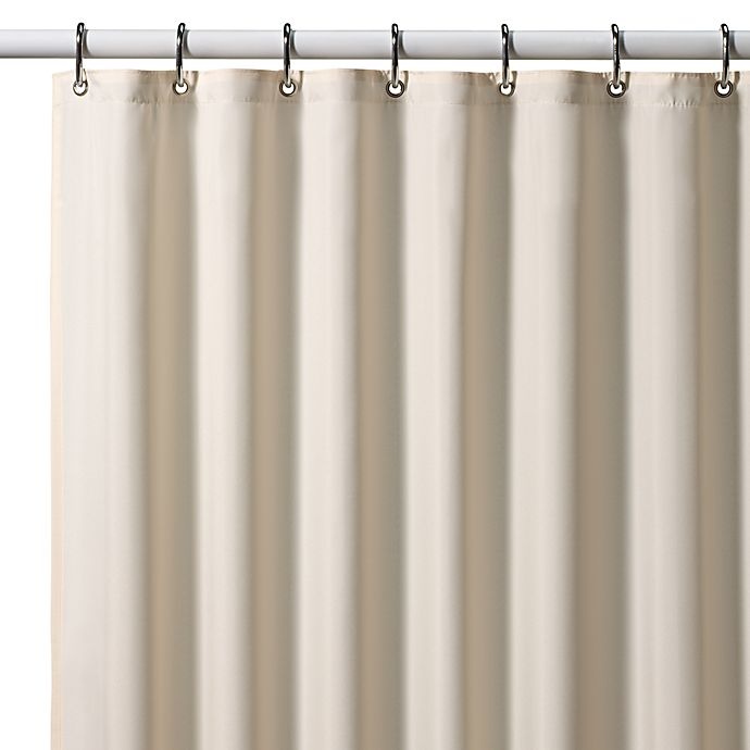 slide 1 of 1, DKNY Hotel Fabric Shower Curtain Liner - Ivory, 70 in x 72 in