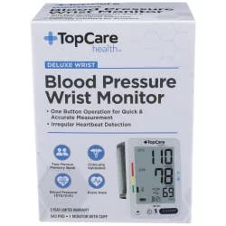TopCare Deluxe Blood Pressure Wrist Monitor