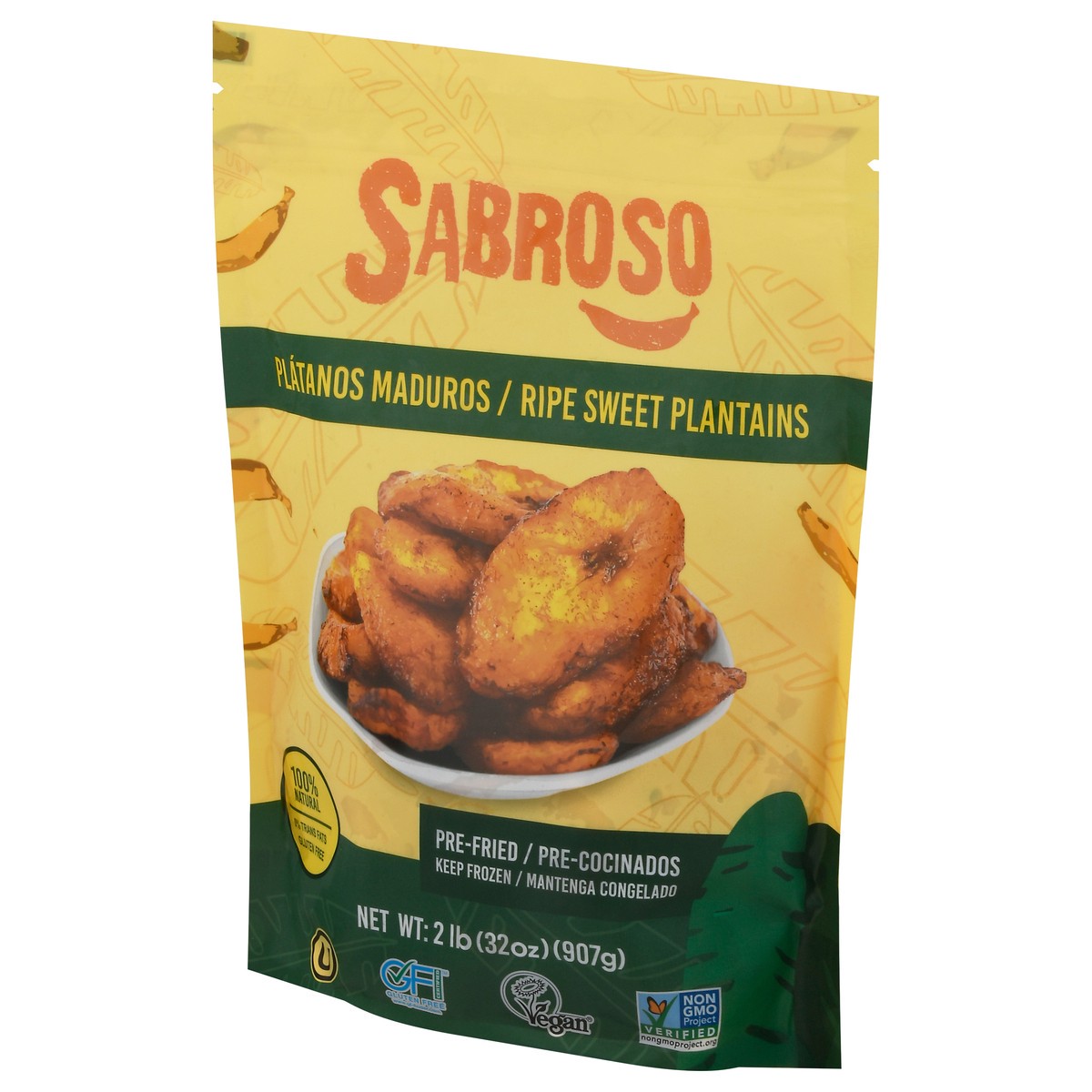 slide 10 of 11, Sabroso Pre-Fried Ripe Sweet Plantains 2 lb, 2 lb