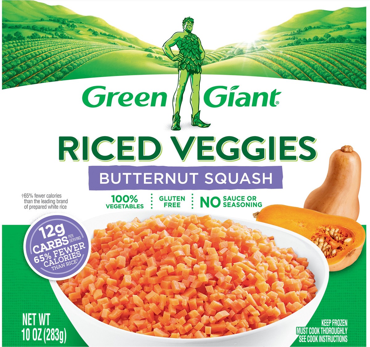 slide 3 of 4, Green Giant Butternut Squash Riced Veggies 10 oz, 10 oz