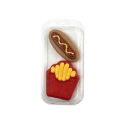 Wufers Hot Dog & Fries Dog Treat Pack