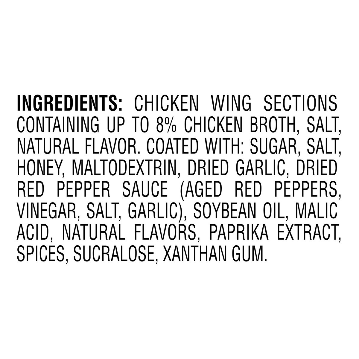 slide 2 of 10, Tyson Hot Honey Frozen Chicken Wings, 2.5 lb, 40 oz