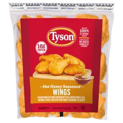 Tyson Hot Honey Frozen Chicken Wings, 2.5 lb
