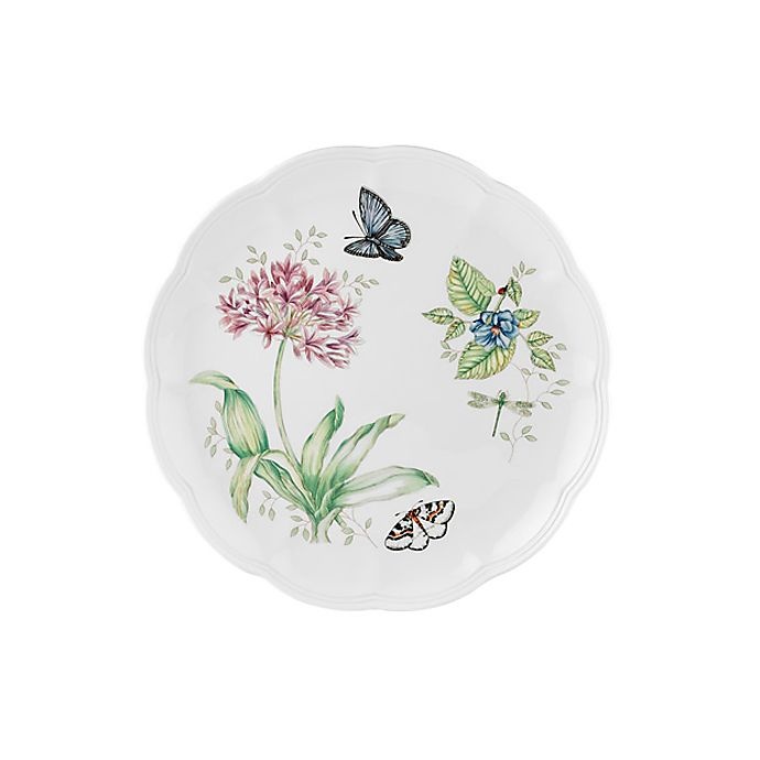 slide 1 of 1, Lenox Butterfly Meadow Blue Butterfly 10 3/4 Dinner Plate'', 1 ct